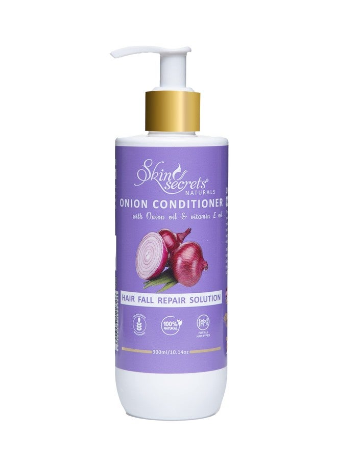 Skin Secrets Onion Conditioner with Onion Seed Extract & Pro-Vitamin B5| No Parabens, Mineral Oil, Silicones, Color| 300ml - Image 1