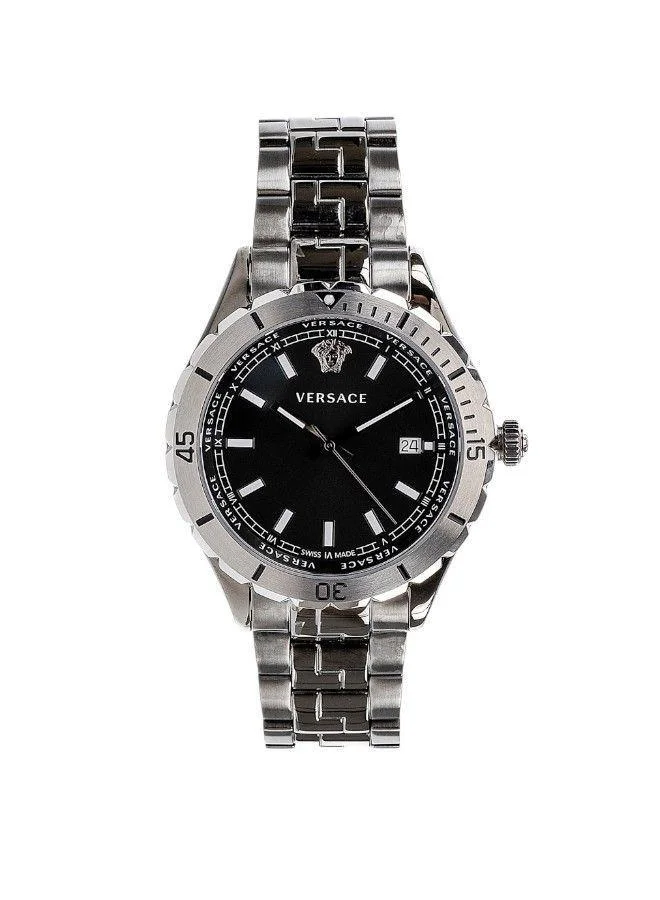 VERSACE Hellenyium Gent 3 Black Dial Watch