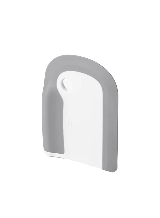 1pc Silicone Kitchen Scraper - Multi-Purpose Cleaning Spatula For Non-Stick Pots, Soft Flexible Dish Scraper  Water Squeegee, Heat Resistant Utensil ，Heat-Resistant, Easy to Clean, No Electricity Needed, Ideal for Cooking  Baking, Grey 8.4*1*10.9 cm - Image 1