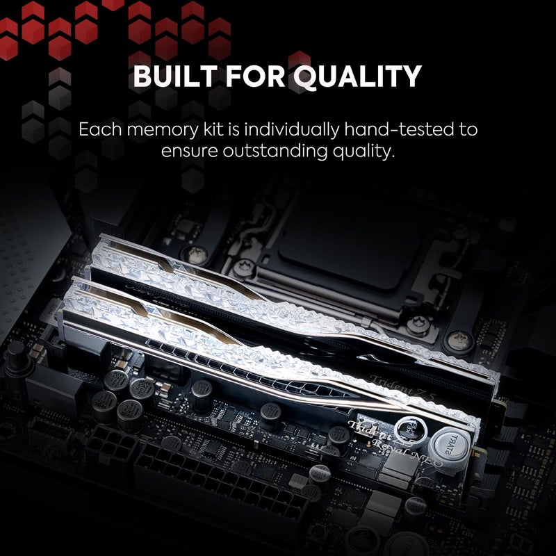 G.Skill G.SKILL Trident Z5 Royal Neo Series (AMD Expo) DDR5 RAM 32GB (2x16GB) 6000MT/s CL28-36-36-96 1.40V Desktop Computer Memory UDIMM - Silver (F5-6000J2836G16GX2-TR5NS) - Image 5