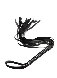 Ant 2 Piece Leather Horse Whip Faux Leather Whip Handle for Outdoor Sports Horse Riding Training Whip  - Image 5