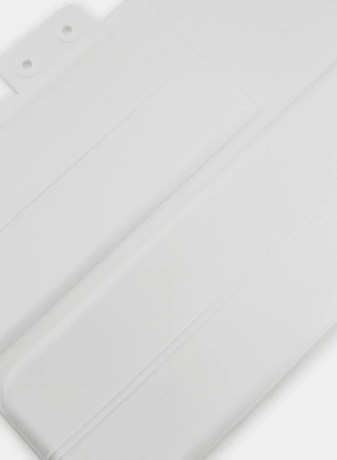 Styli White Styling Tools Heat Mat, Silicone Anti-Heat Pad for Hair Straightener