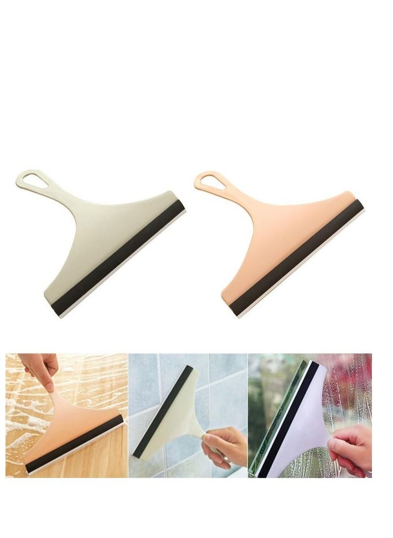 Spaceshoop Bathroom Mirror Cleaner With Silicone Blade and Holder Hook Kitchen Cleaner Car Glass Shower Squeegee Window Glass Wiper Scraper  - Image 3