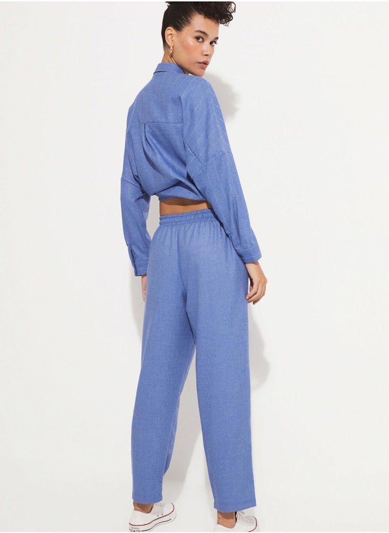 جون بنطلون بخصر مرتفع - Image 2