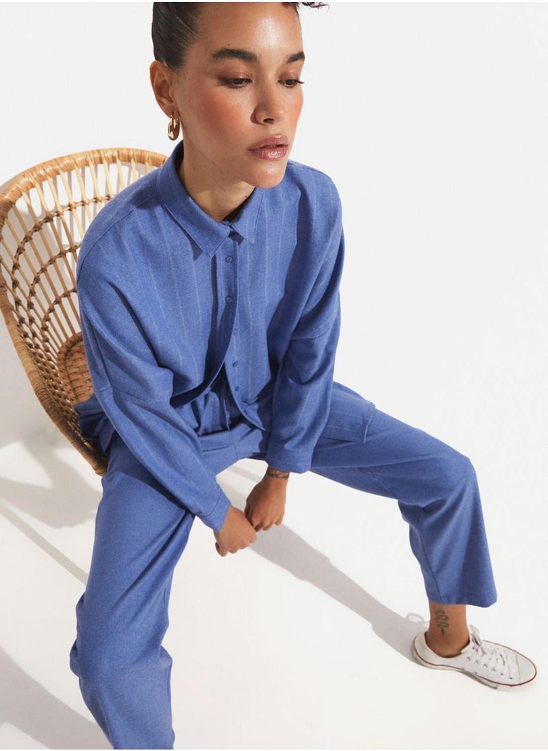 جون بنطلون بخصر مرتفع - Image 3