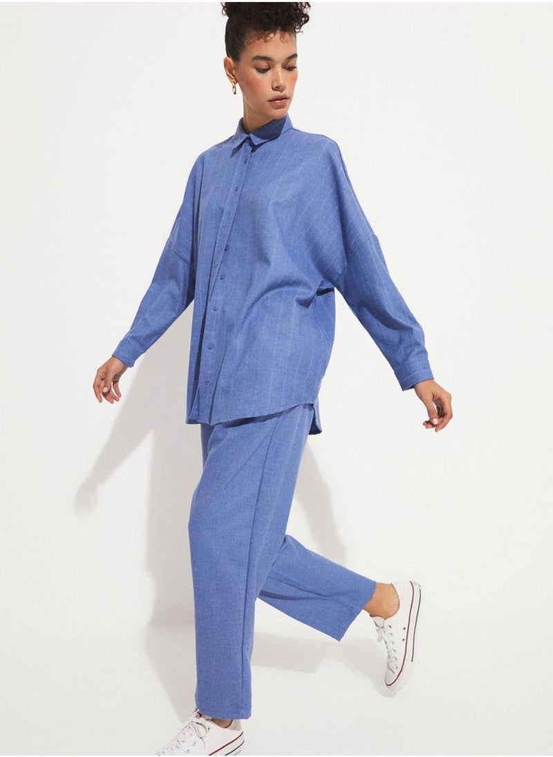 جون بنطلون بخصر مرتفع - Image 4