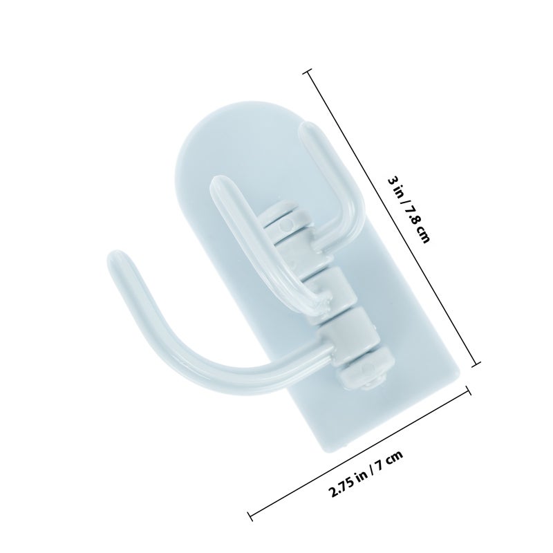 10pcs Wall Mounted Hooks Stainless Steel Hooks Adhesive Hooks For Kitchen And Bathroom Towels Coats And Bags - Image 2