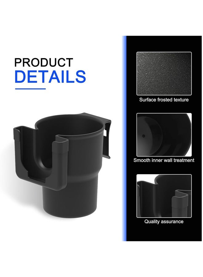 2PCS Car Cup Holder Hook, 2-in-1 Mobile Phone Holder + Drink Holder, Car Door Side/Seat Back/Armrest Box Storage Device - Image 3