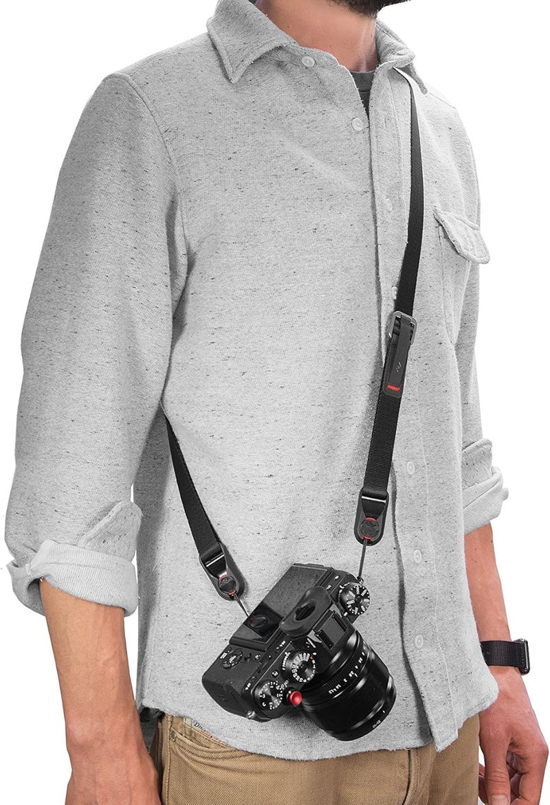 Peak Design Leash Camera Strap - Configurable as a Sling, Neck, Shoulder Strap or Safety Tether, Adjustable, Compact - Image 4