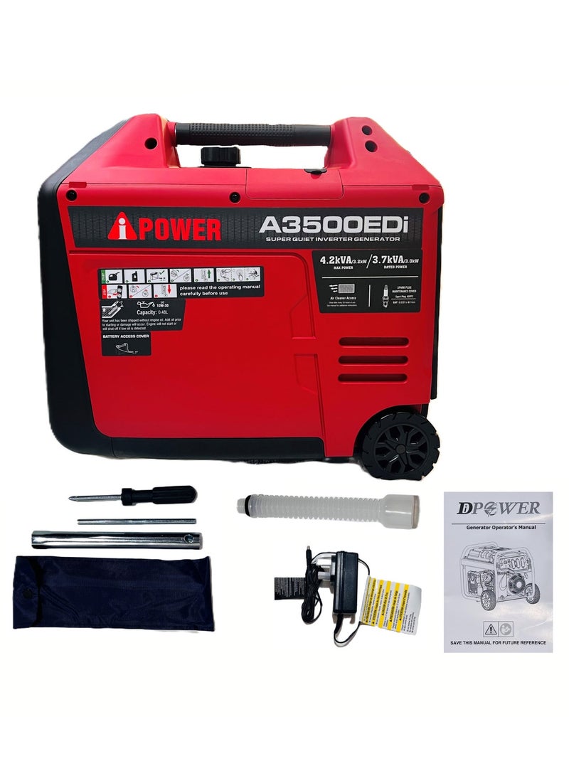 3500Watts Inverter Generator Silent Gasoline Generator- Remote Control