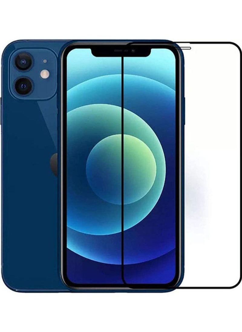 Generic - Apple iPhone 12 Screen Protector | Tempered Glass Screen Protector Full HD Quality With Anti-Scratch Edge to Edge Coverage Including Easy Installation Kit - Black - Image 1