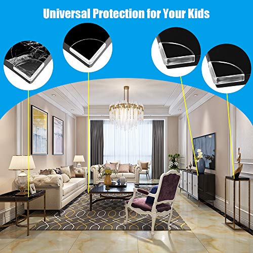 Tomorotec [36 Pack] Slim Clear Edge Bumpers, Tomorotec Corner Protectors Edge Guards Corner Cushion for Baby Safety for Furniture, Slim Table, Windows, Bed and etc - Image 4