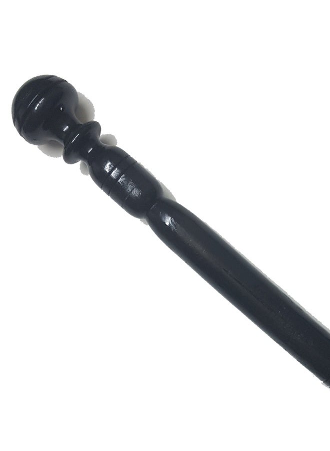 Wooden crutch, Aswan crutch, black color - Image 2