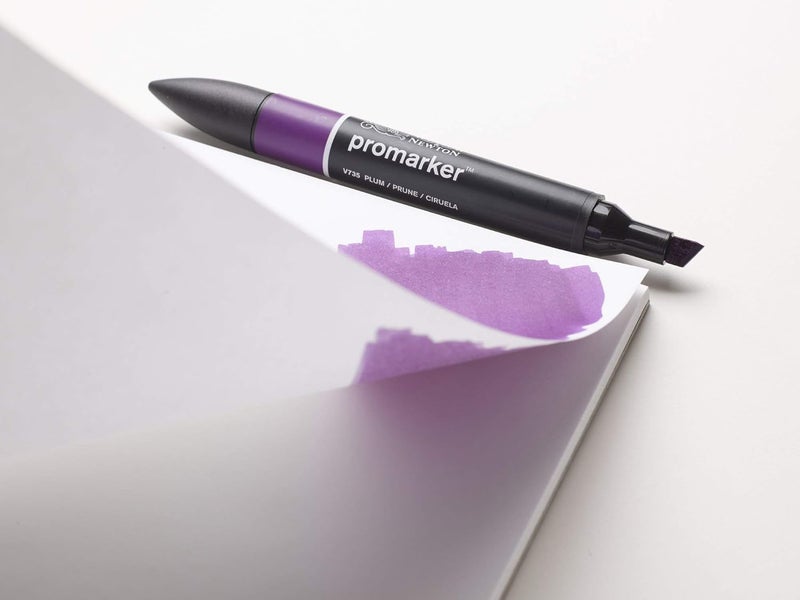 Winsor Newton Winsor Newton Bleedproof Marker Paper Smooth 75 GSM A4 21 cm x 297 cm or 8 x 12 Natural White Short Side Glued Pad of 50 Sheets  - Image 5