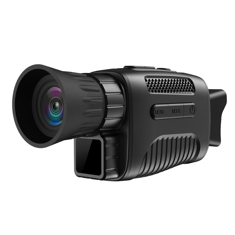 12MP 1080P 4X Digital Zoom Monocular Infrared Night-Visions Device Day Night Use Photo Video Playback Modes 200M Full Dark Viewing Distance for Outdoor Hunts Boating Journey - Image 1
