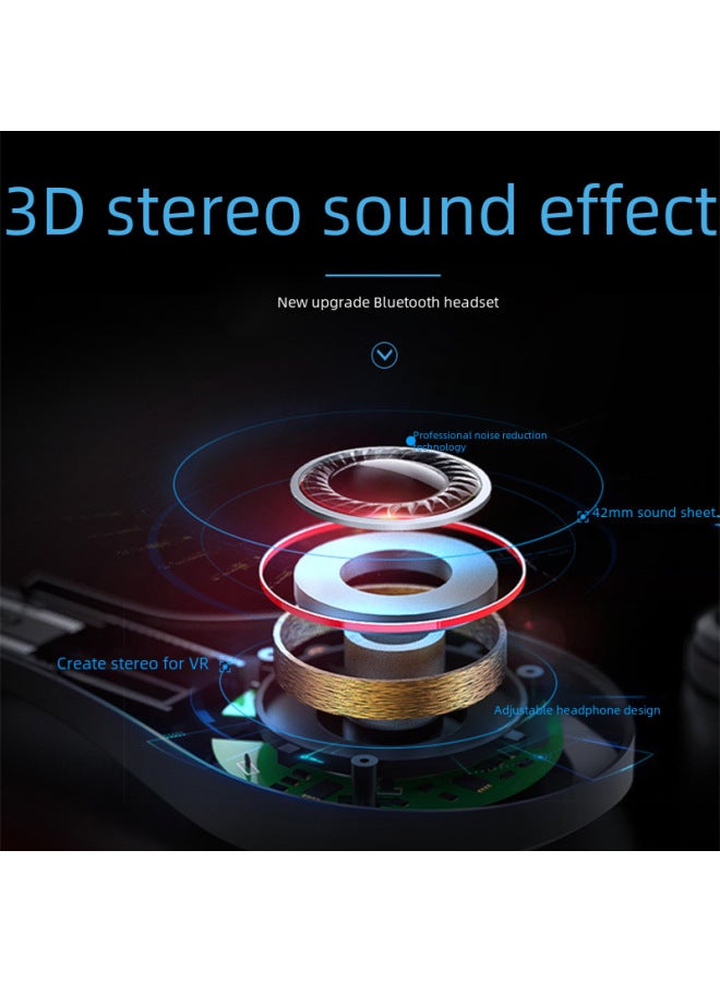 نظارات ذكية جديدة مزودة بسماعات بلوتوث Vrbox، نظارات رؤية رقمية حاسوبية ذكية متعددة الوظائف - اللون: J50+050 - Image 5