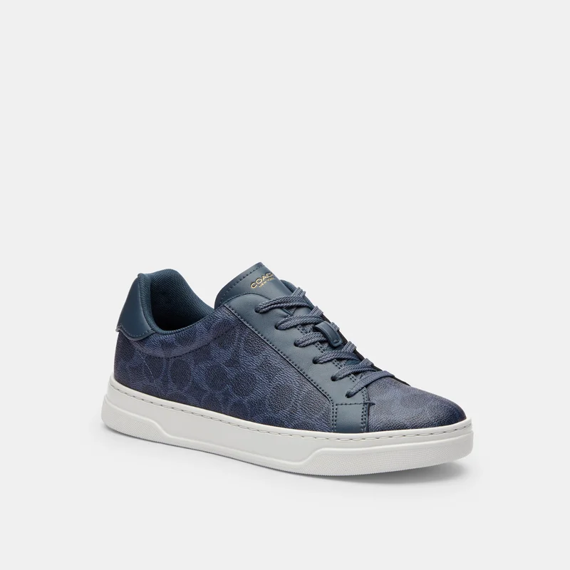 COACH High Line Sneaker In Signature Canvas
