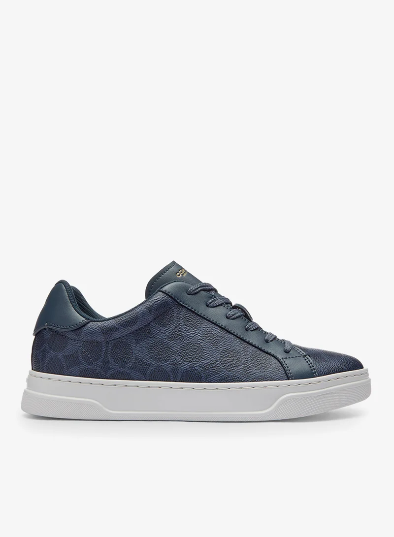 COACH High Line Sneaker In Signature Canvas