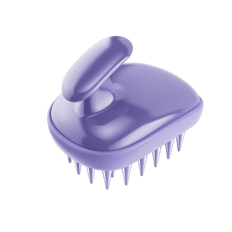2in1 Purple Scalp Massager Shampoo Brush for Relaxing Shower and Body Spa Care - Image 1