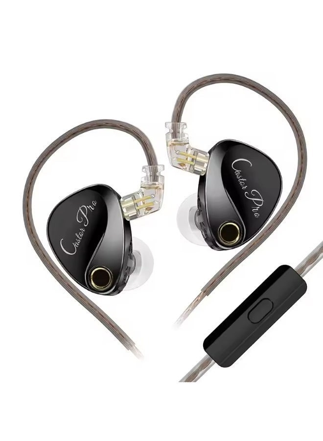 KZ Castor Pro In-Ear Wired Headphones Feature 2 Dynamic Drivers, Adjustable for High-End Sound, Suitable for Sports And Gaming, with HIFI And IEM Bass Capabilities, a Detachable 2Pin Cable Design, And Comfortable Ear Tips - Image 2