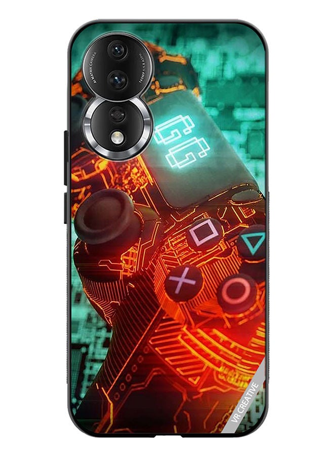 VR CREATIVE Protective Case Cover For Honor 80 Ps4 Controller Design Multicolour - Image 1