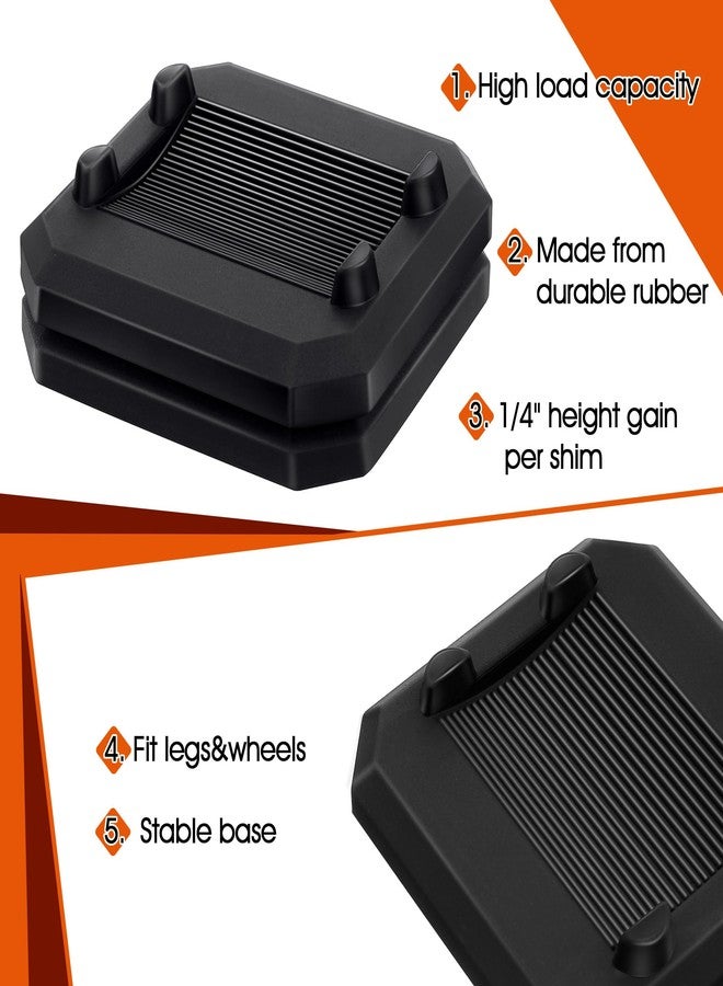 ElectricWise 8 Pcs Griddle Leveling Shims Kit Compatible with Blackstone Griddle, Rubber Grill Levelers Outdoor, Griddle Accessories for Most Grills, Keep Flat Top Grill in Level - Image 5