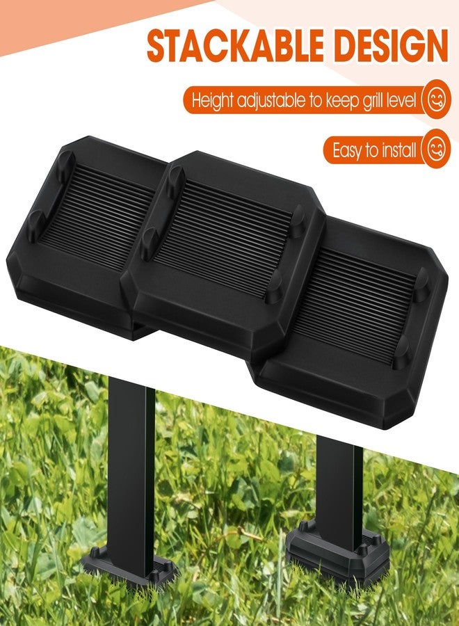 ElectricWise 8 Pcs Griddle Leveling Shims Kit Compatible with Blackstone Griddle, Rubber Grill Levelers Outdoor, Griddle Accessories for Most Grills, Keep Flat Top Grill in Level - Image 3
