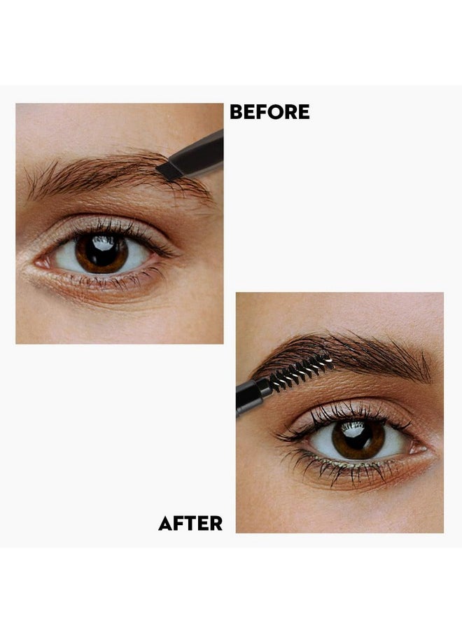 SUGAR Cosmetics - Sugar Cosmetics Arch Arrival Brow Definer02 Taupe Tom (Grey Brown) Long-Lasting, 12hr coverage, built-in spoolie - Image 1