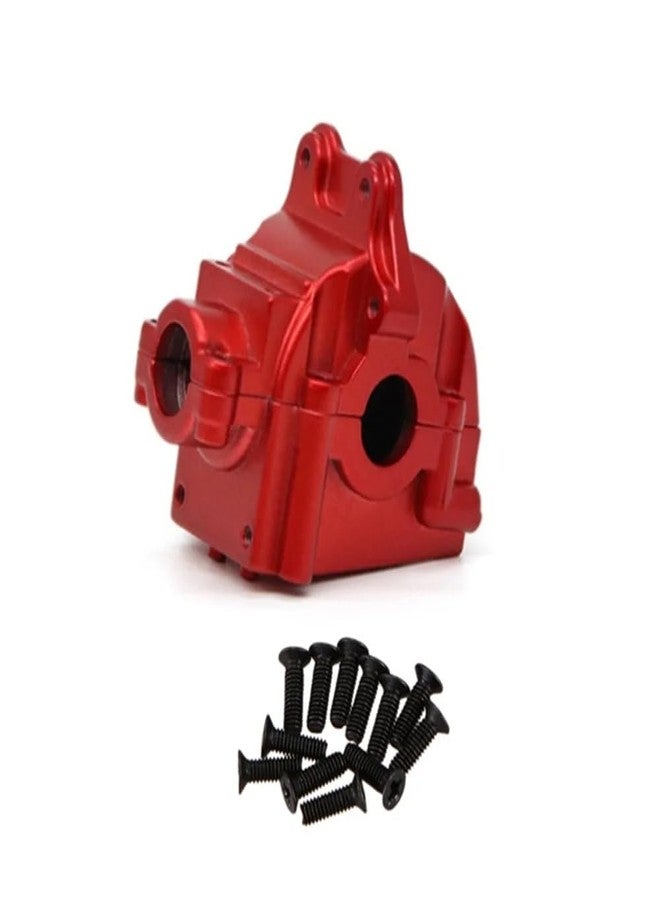 Oisunt Aluminium Differential Case Part for WLtoys 1/14 144001/144010/124016/124017/124018/124019 Upgrades, Meatl Gear Box Shell(Red) - Image 1