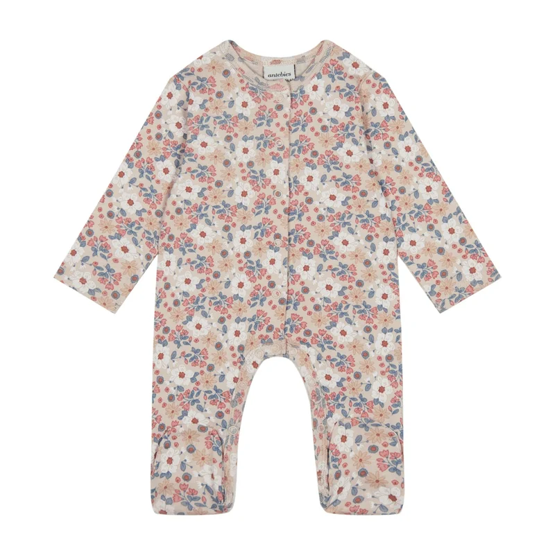 انتيبيس Summer Bouquet Footed Onesie