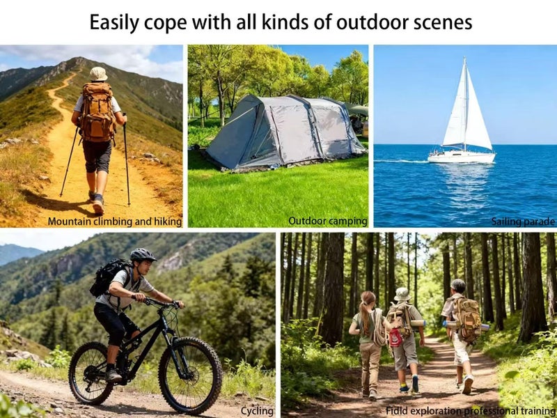 Fly across Military Compass. lensatic Compass.Outdoor Hiking Survival Compass. Camping and Children's Survival Compass.Emergency-Oriented Durable. - Image 3