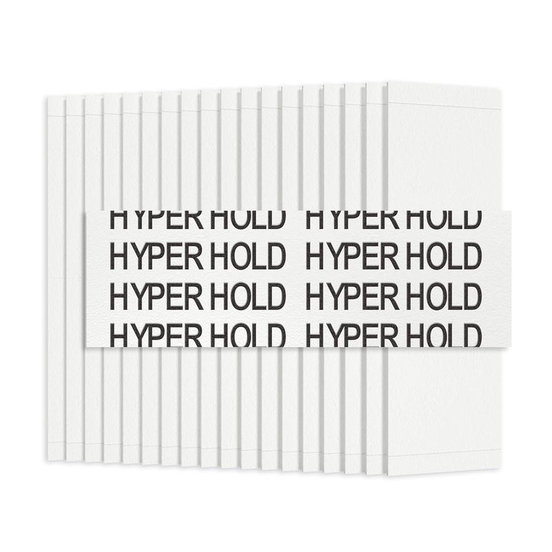 Hyper Hold Hairpiece Wig Tape 72 Pieces Double Sided Adhesive Tape for Toupee Lace Front Wig Strong Hold Waterproof Strips