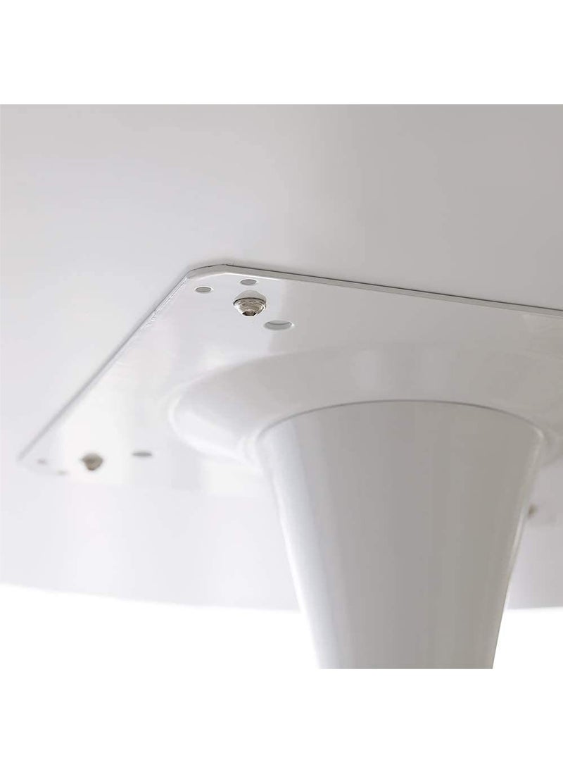 Mahmayi - Mahmayi Projekt Round Conference Table White 80cm - Image 1