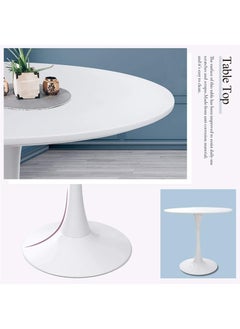 Mahmayi Mahmayi Projekt Round Conference Table White 80cm  - Image 5