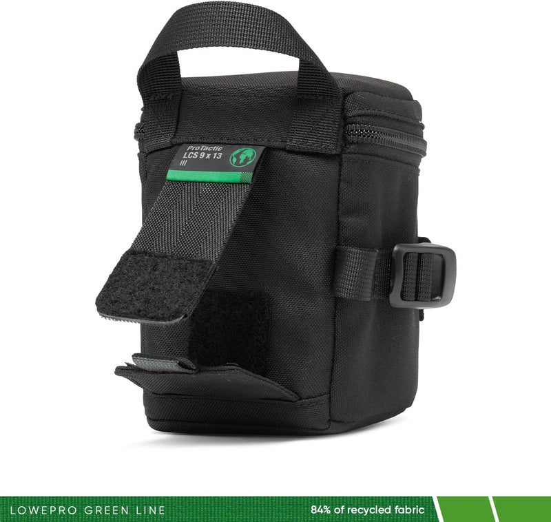 Lowepro ProTactic LCS 9 x 13 III Camera Lens Case, Camera Lens Pouch Bag, fits 24-70mm F/2.8, for DSLR and Mirrorless Cameras, Vol-0.5L Dim:5.12x3.54x3.54in, Camera Bag,for Photographer/Videographer - Image 5