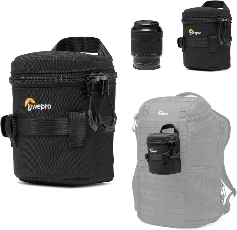 Lowepro ProTactic LCS 9 x 13 III Camera Lens Case, Camera Lens Pouch Bag, fits 24-70mm F/2.8, for DSLR and Mirrorless Cameras, Vol-0.5L Dim:5.12x3.54x3.54in, Camera Bag,for Photographer/Videographer - Image 1