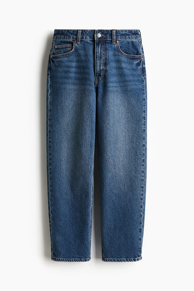 H&M Slim Straight High Ankle Jeans