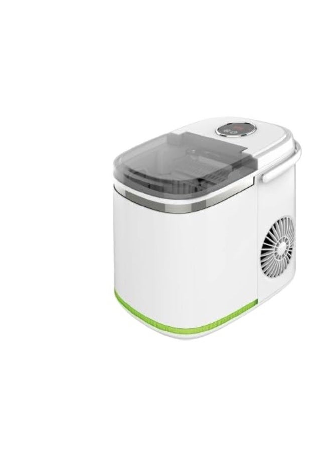 Generic Electric Ice Maker, 2.2 Liters Water Tank Capacity, Dispenses 9pcs Bullet-shaped Ice every 6 minutes, 15 Kgs Ice in 24 Hours, Removable Ice Basket...  - Image 1