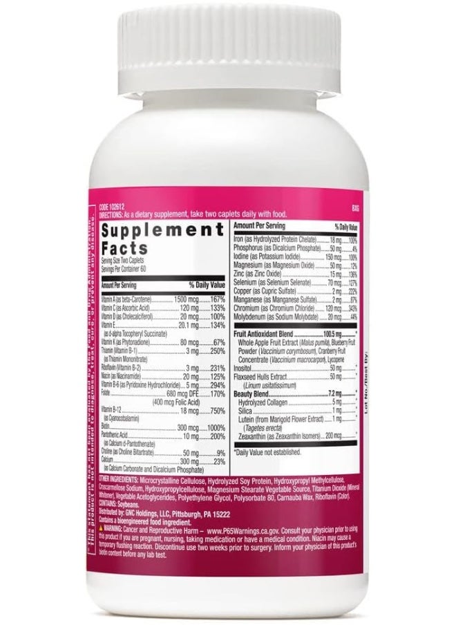 GNC - Milestones Teen Multivitamin For Girls 12-17 - Image 1