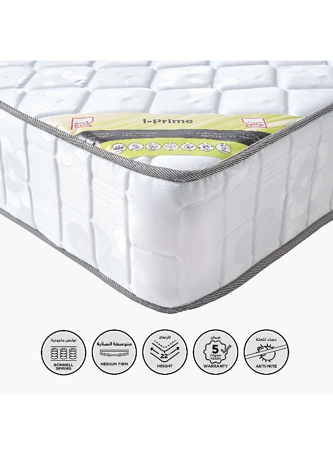 Home Box i-Prime Super King Bonnell Spring Mattress - 200x200x22 cm with 5 year warranty - Image 1