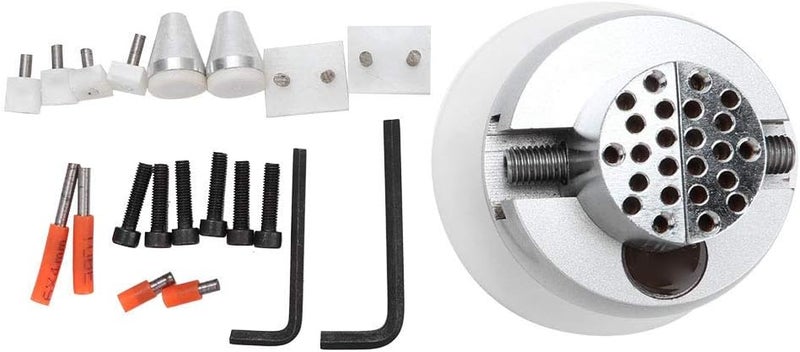 klarako Jewelry Making Holder Clamp Kit, Freely Adjustable Jewelery Making Holder Bracket Kit, Professional Engraving Tool Metal Base Vise Engraving Tool for Jewelry - Image 4