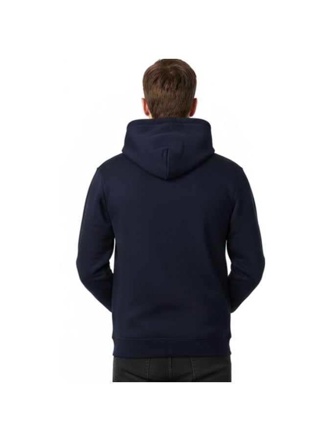 سيزار هودي رجالي سادة ميلتون شتوي اوفر سايز - Image 2