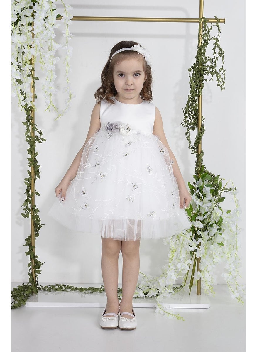 Minimony 1-5 Years Butterfly Detail Tulle Girls' Children's Holiday Graduation Prom Gown Wedding Dress 2021 - pzsku/ZBF22F94A943AC2DEDF55Z/45/_/1725790002/d5a1d34f-b4a1-40ab-8778-6056403448ff