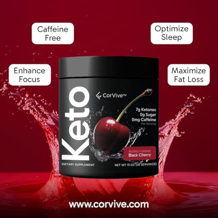 CorVive Premium Hydration Powder - Balanced Electrolyte and Energy Support, Zero Carb, Keto Friendly - Carnivore Approved - 30 Servings - Image 5