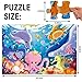 IFLOVE Jumbo Floor Puzzle for Kids Underwater Jigsaw Large Puzzles 48 Piece for Toddler Children Learning Preschool Educational Intellectual Development Toys 35 48 Years Old Gift for Boys and Girls - Image 3