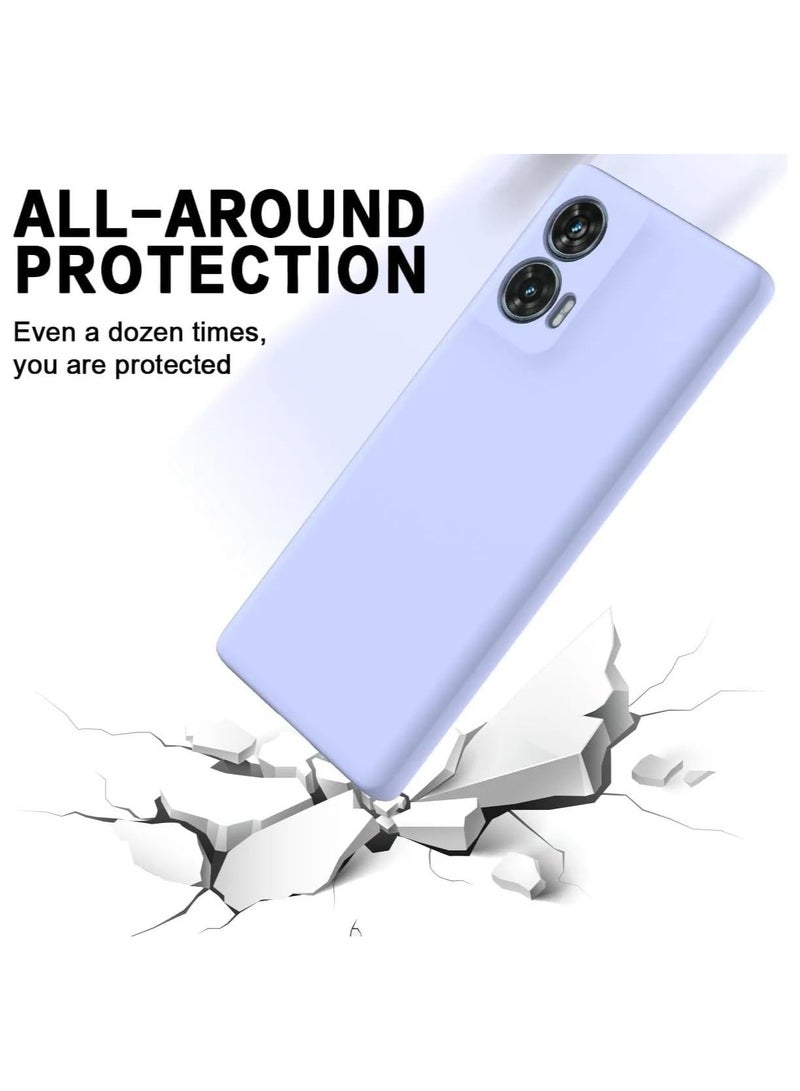 عام غطاء من السيليكون متوافق مع موتورولا إيدج 50 فيوجن ، ناعم الملمس ، مقاوم للصدمات ، مقاوم للغبار ، مضاد للانزلاق غطاء حماية كامل الجسم مع حزام المعصم الحبل ل موتو إيدج 50 فيوجن - Image 5