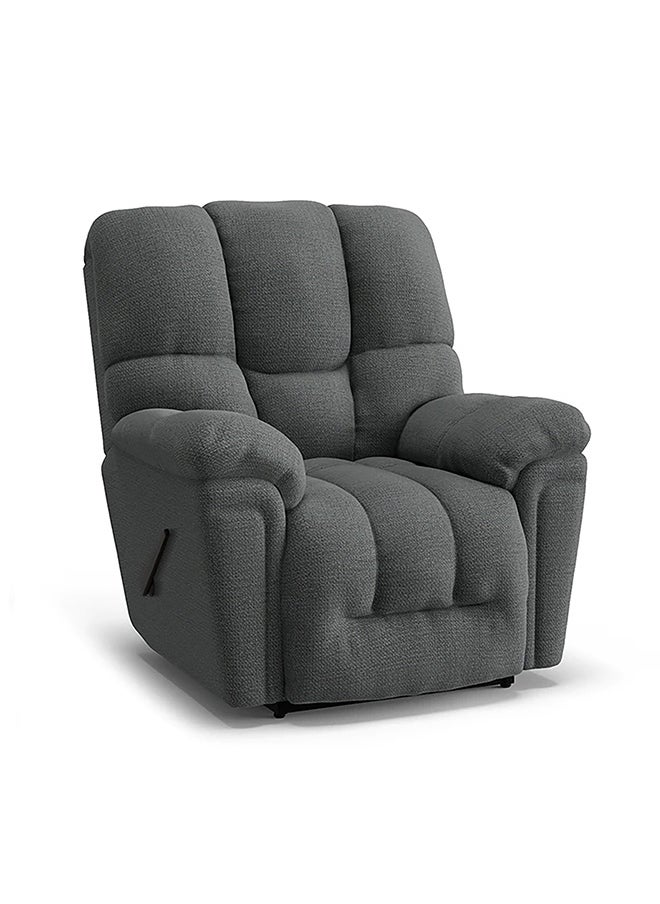 BACK COMFORT Jard Recliner Chair – Comfortable Design with Fixed Motion, 1-Year Warranty – Grey Color 