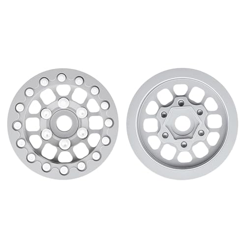 TCRC 4PCS Deep Dish Aluminum 155 Inch Wheels Hubs for 110 RC Axial AX90069 D90 TF2 Tamiya CC01 118 UTB18 Capra Buggy Upgrades - Image 5