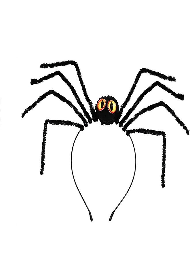 AUOCATTAIL Scary Spider Headband - Cosplay Masquerade Costume Accessory for Adults, Women and Men - Party and Halloween Gifts - Image 1