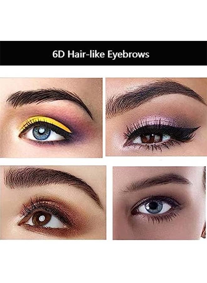 11 Pairs Waterproof Eyebrow Tattoo Stickers - Image 4